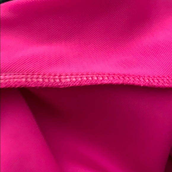 Fuchsia Peplum Tank Top (Dynamite) - Picture 5 of 5